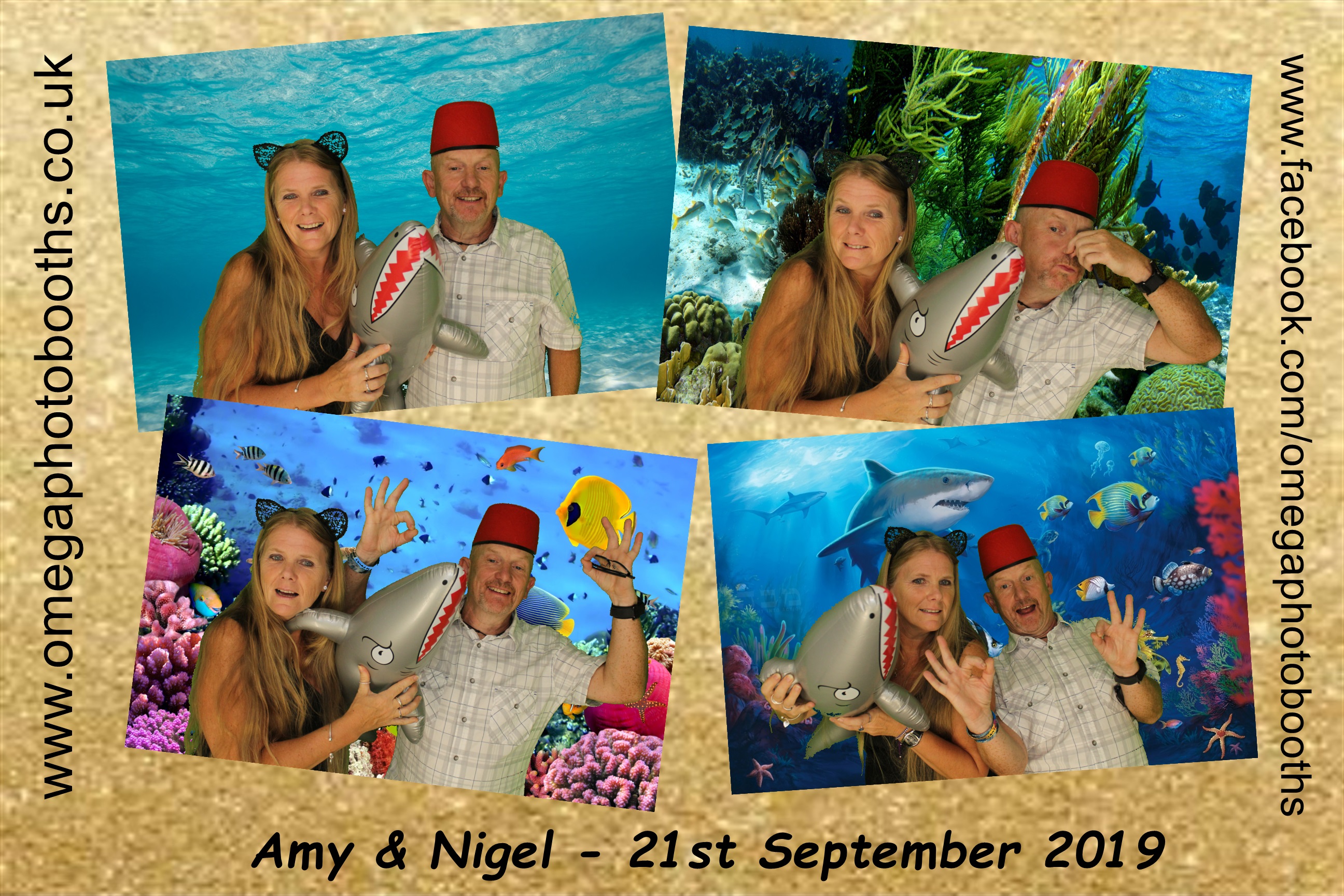 Amy & Nigel | View more photos from the event at gallery.omegaphotobooths.co.uk/u/Omega-Photobooths/Amy-Nigel